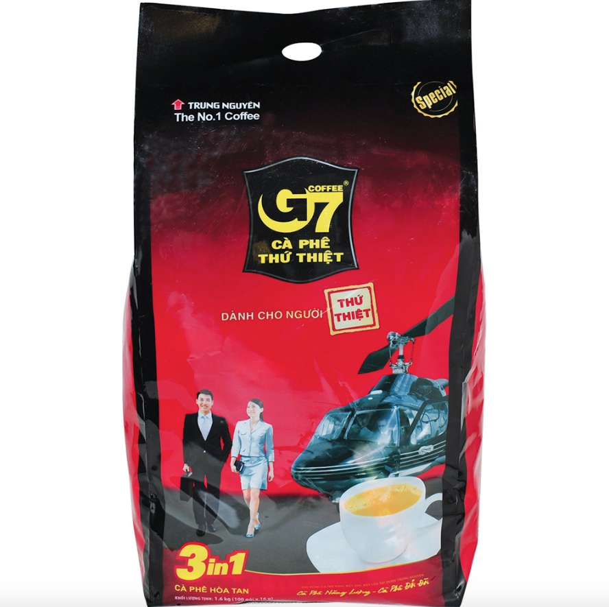 Trung Nguyen G7 3In1 Instant Coffee Viet Nam 21/ 50/ 100 Packets VietsWay Seller