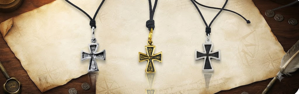Christian Cross Sterling-silver Pewter Gold Brass Charm Necklace Pendent Jewelry