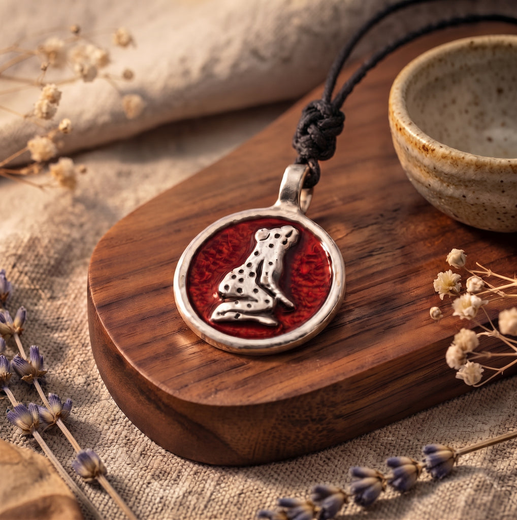 Colorful Frog Silver Pewter Charm Necklace Pendant Jewelry