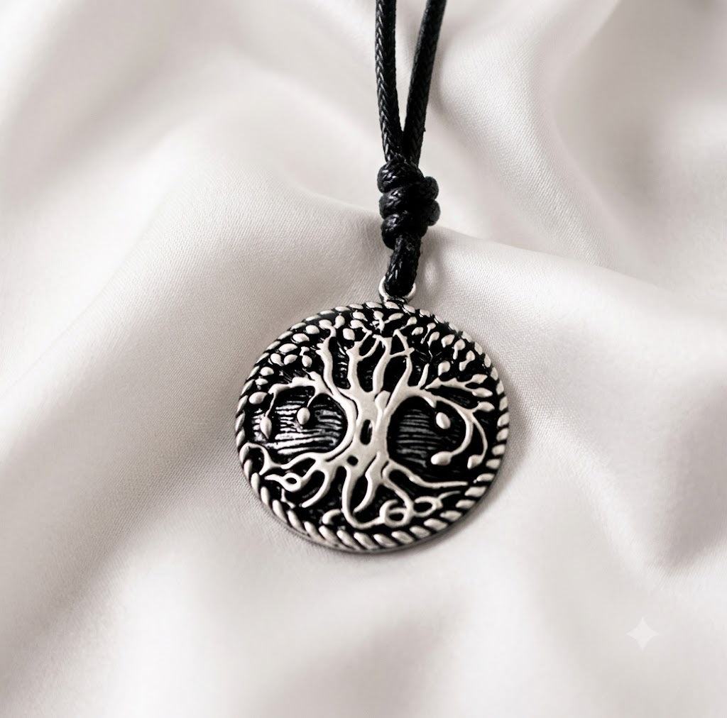 Celtic Tree Of Life 92.5 Sterling Silver Pewter Brass Necklace Pendant Jewelry