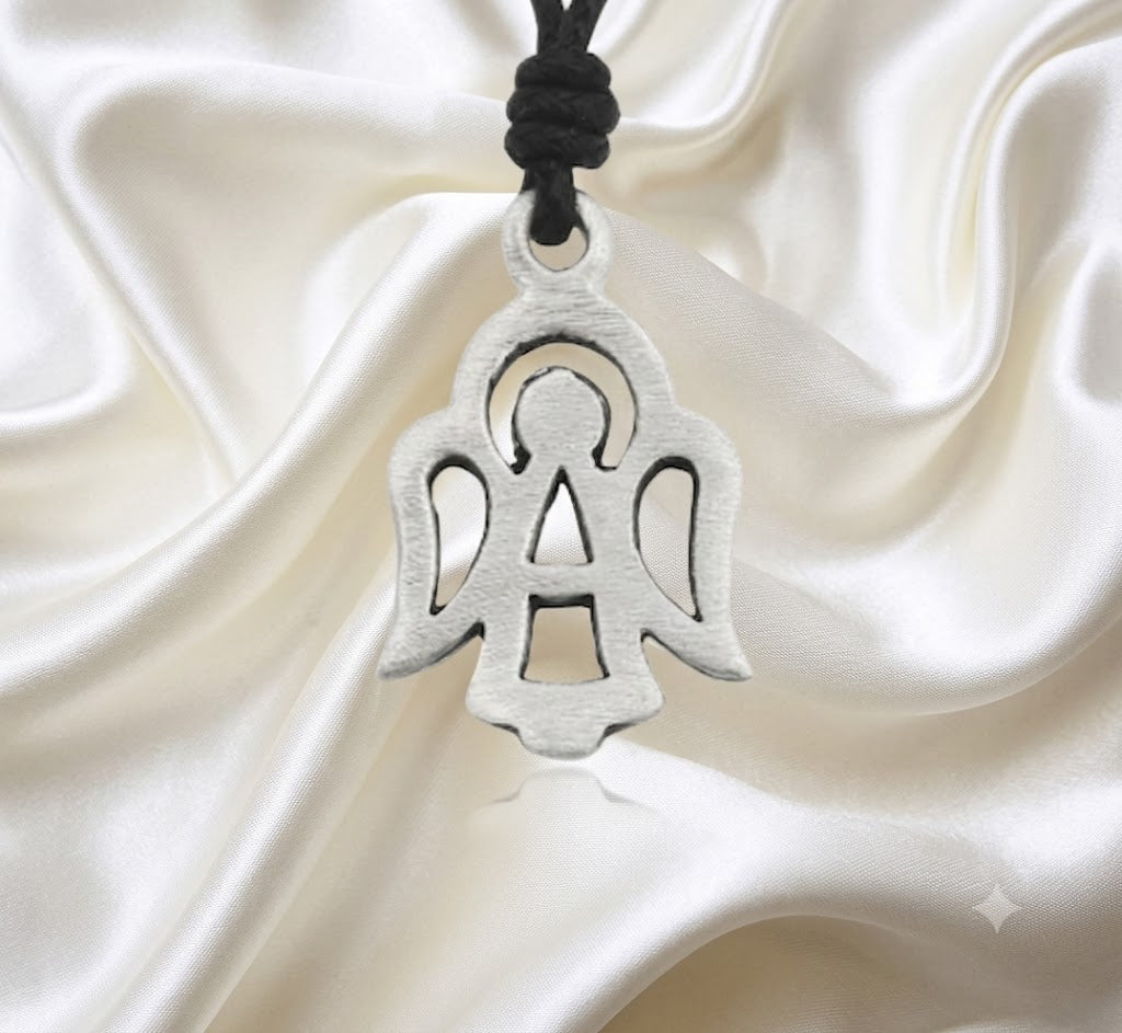 Symbol Angel Sterling Silver Pewter Gold Brass Necklace Pendent Jewelry