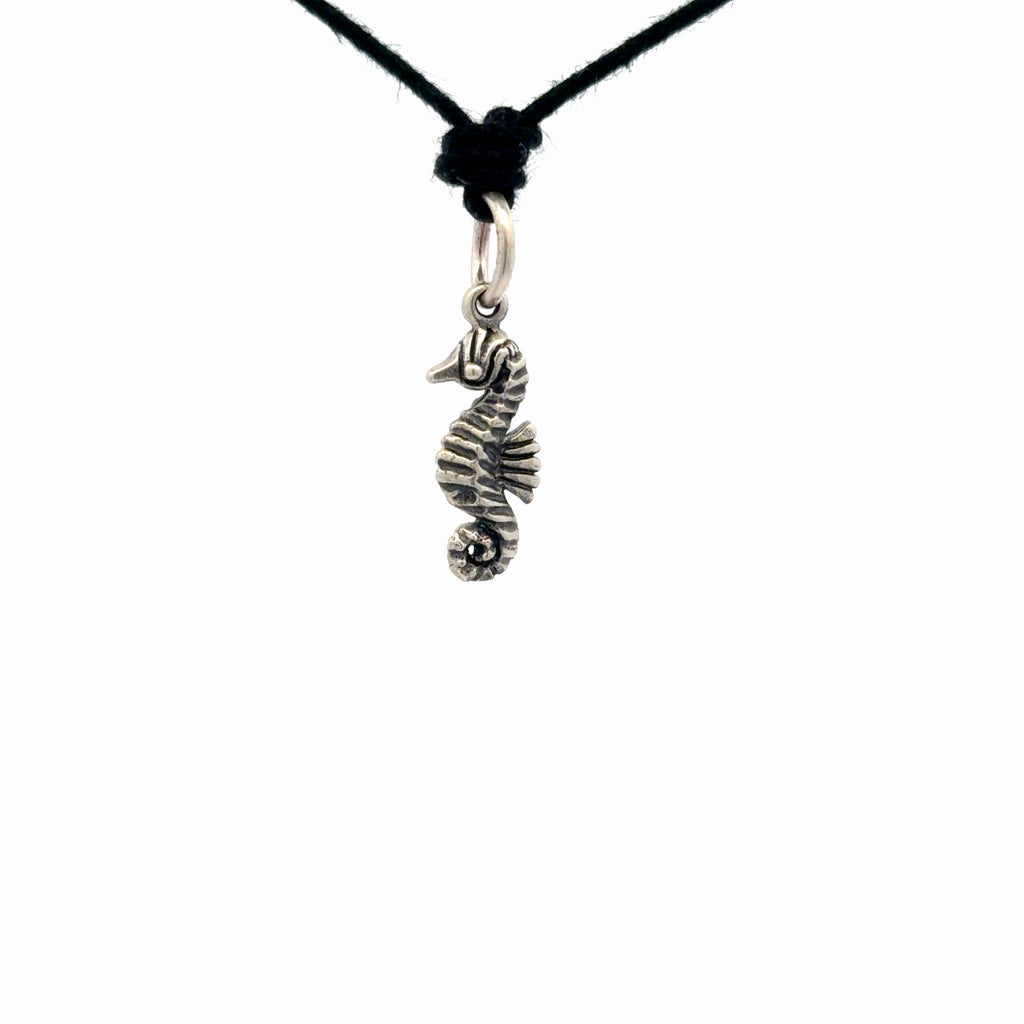 Sea Horse Ocean Silver Pewter Gold Brass Charm Necklace Pendant Jewelry