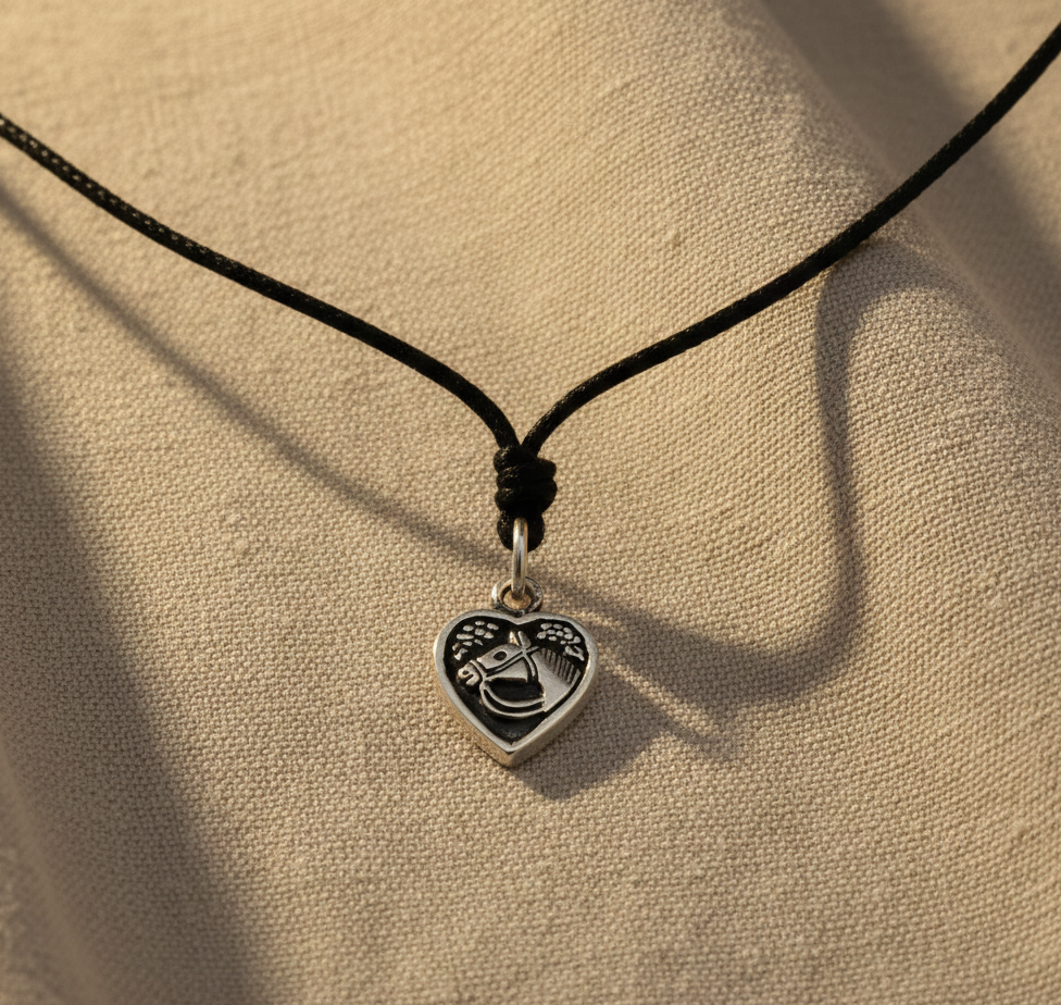 New Horse Heart Love Silver Pewter Gold Brass Charm Necklace Pendant Jewelry