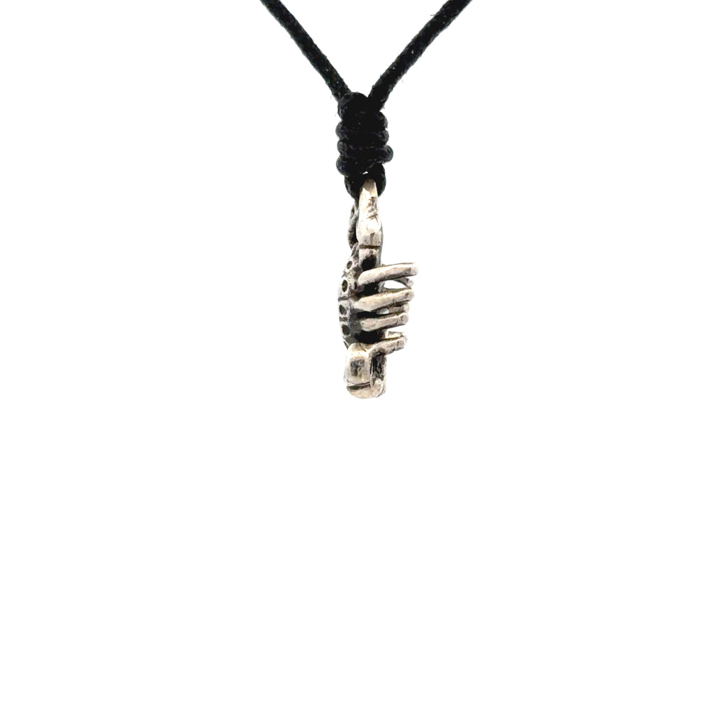 Classic Mini Scorpion Sterling Silver Pewter Brass Necklace Pendant Jewelry