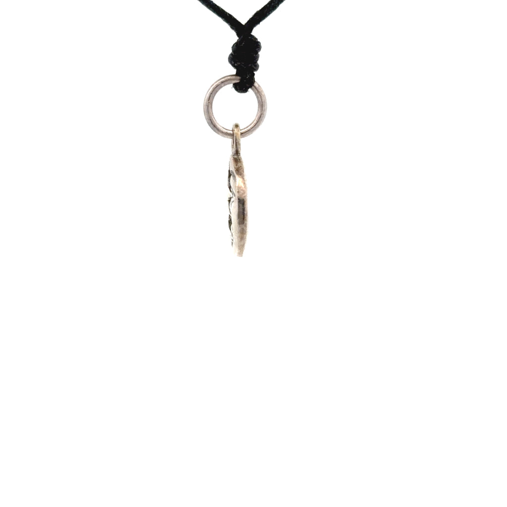 Moon & Star Silver Pewter Sterling Silver Charm Necklace Pendant Jewelry