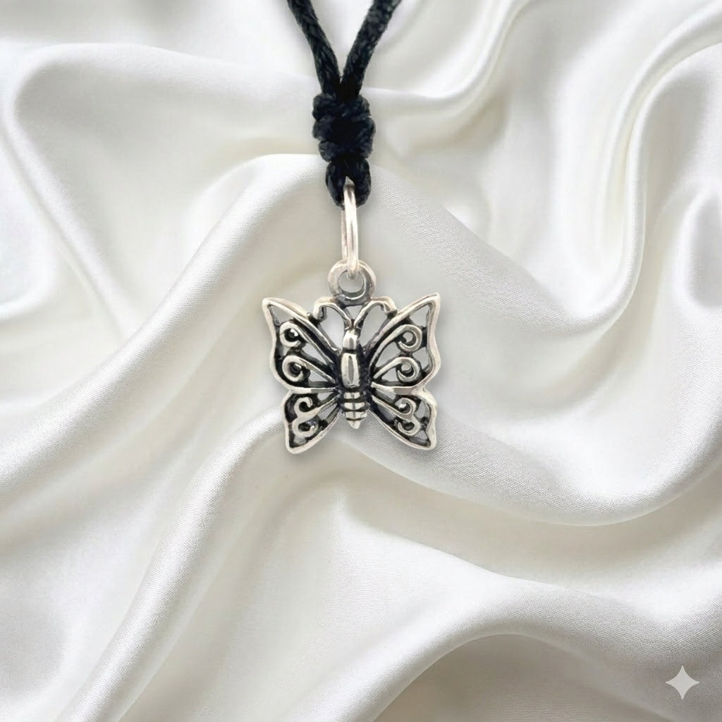 Eye-catching Butterfly Sterling-silver Pewter Gold Necklace Pendant Jewelry