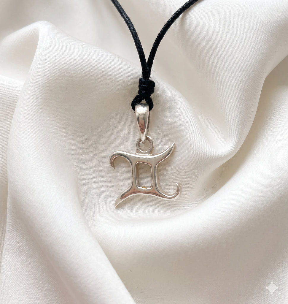 Astrology Necklace 92.5 Sterling Silver Pewter Zodiac Horoscope Symbol Pendant Jewelry