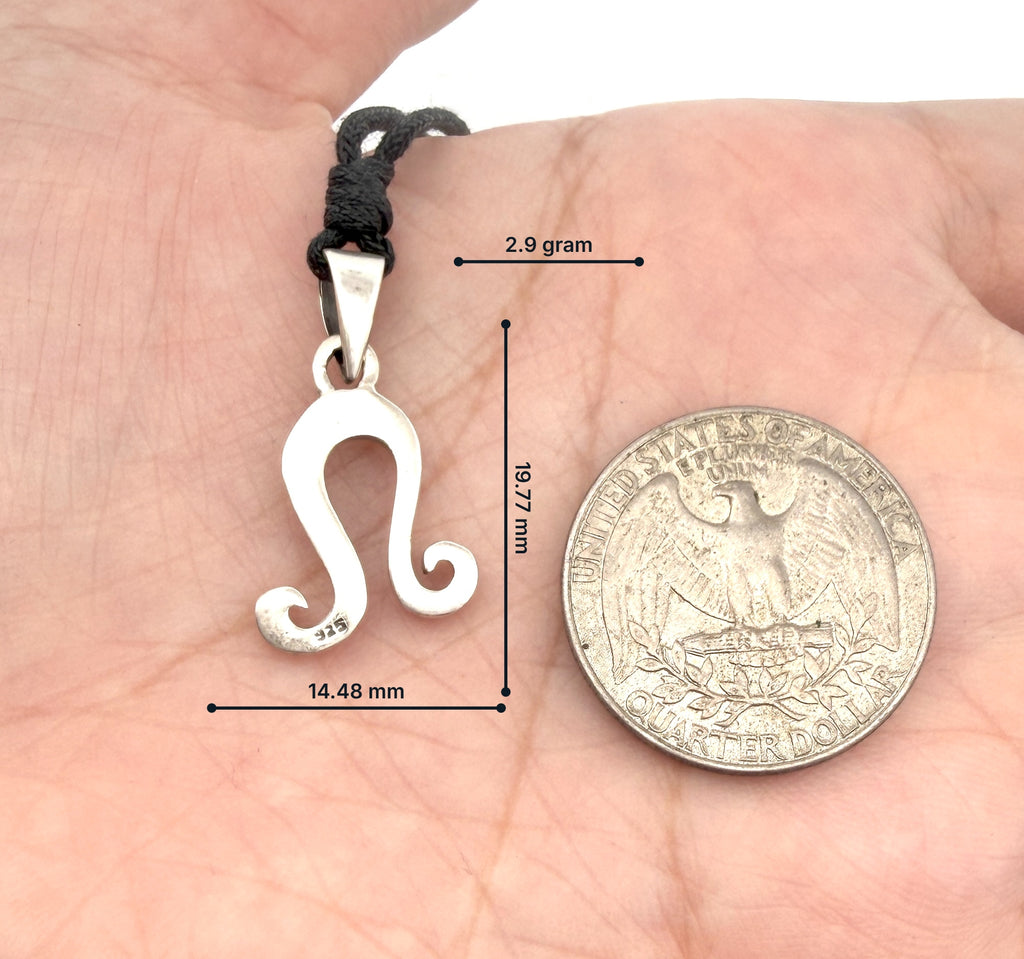 Astrology Necklace 92.5 Sterling Silver Pewter Zodiac Horoscope Symbol Pendant Jewelry