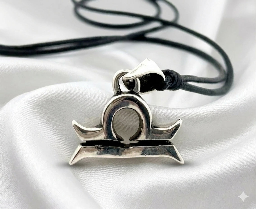 Astrology Necklace 92.5 Sterling Silver Pewter Zodiac Horoscope Symbol Pendant Jewelry