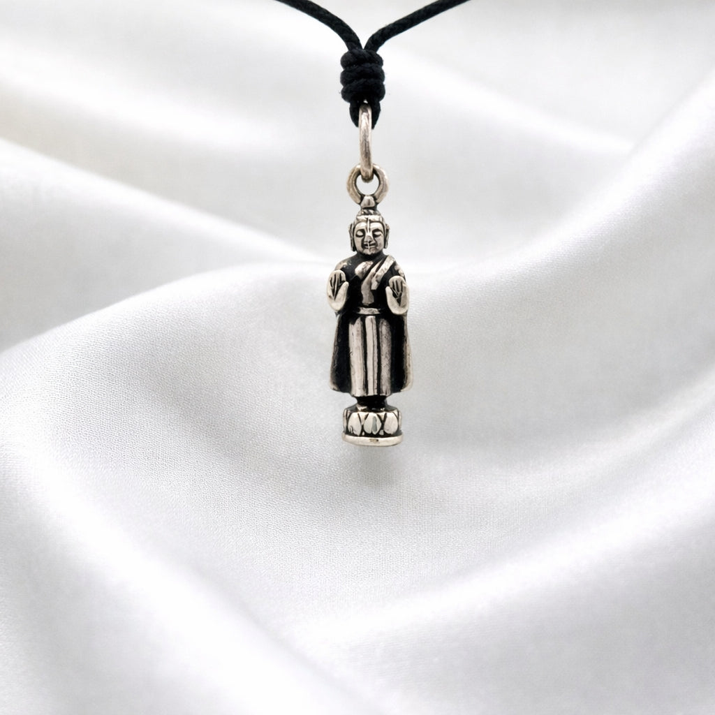 Seven Days Of The Week Buddha Sterling-silver Pewter Brass Charm Necklace Pendant Jewelry
