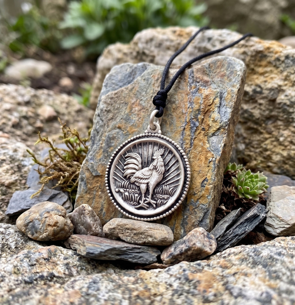 Chinese Zodiac Animal Amulets 92.5 Sterling Silver Necklace Pendant Jewelry
