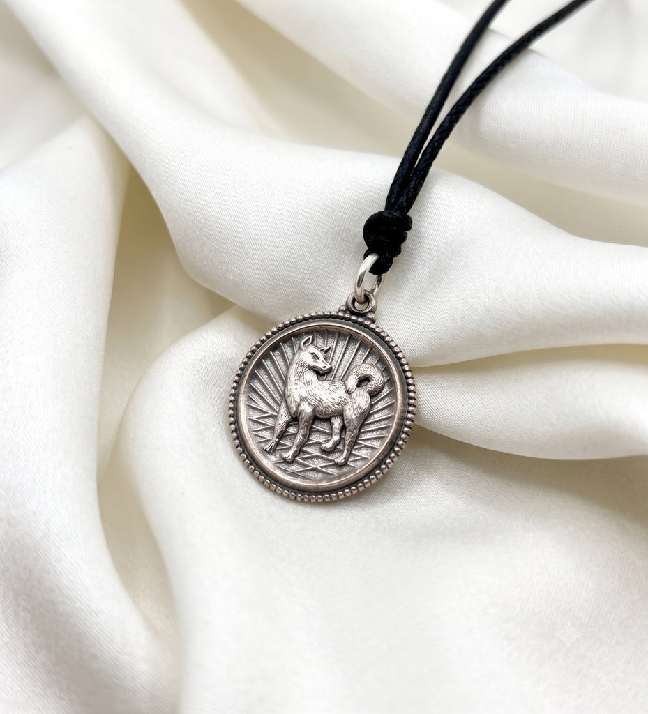 Chinese Zodiac Animal Amulets 92.5 Sterling Silver Necklace Pendant Jewelry