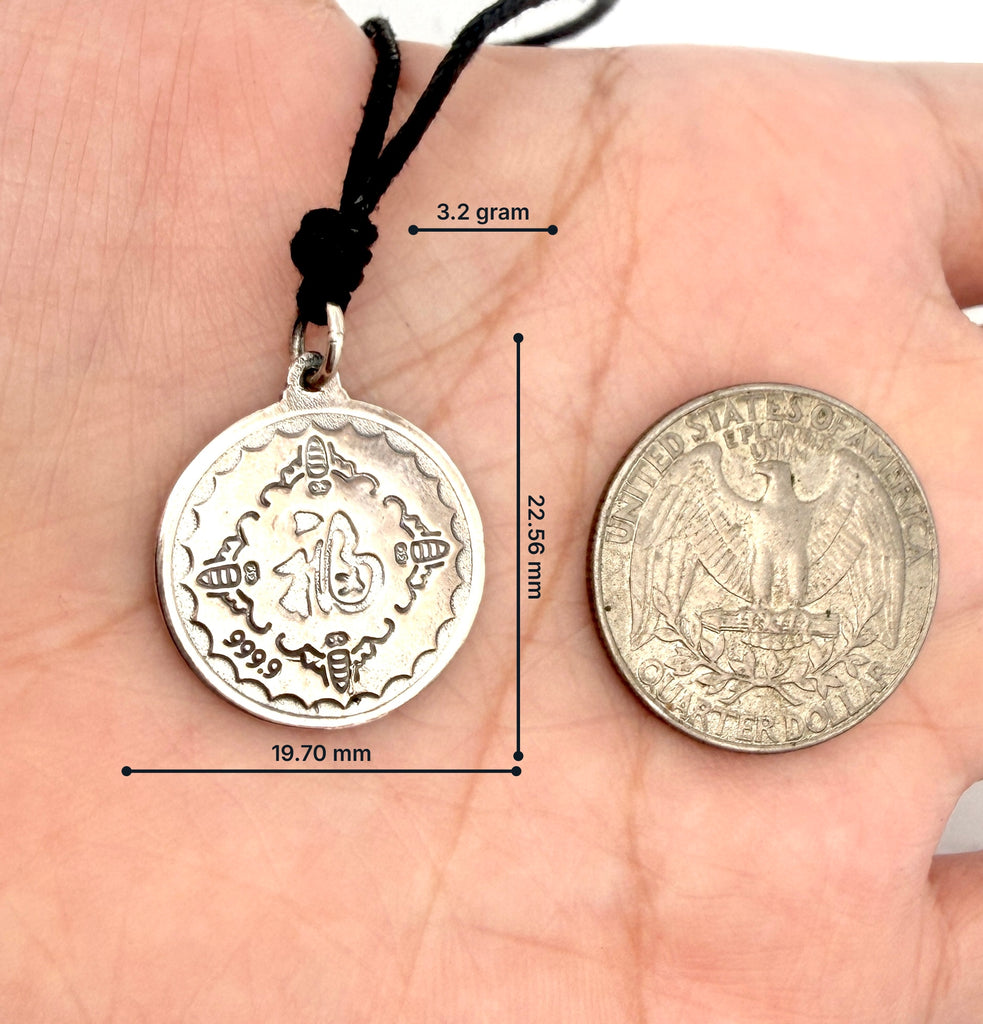 Chinese Zodiac Animal Amulets 92.5 Sterling Silver Necklace Pendant Jewelry