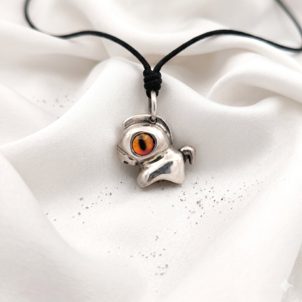 Cute Little Horse 92.5 Sterling Silver Gold Brass Charm Pendant Necklace