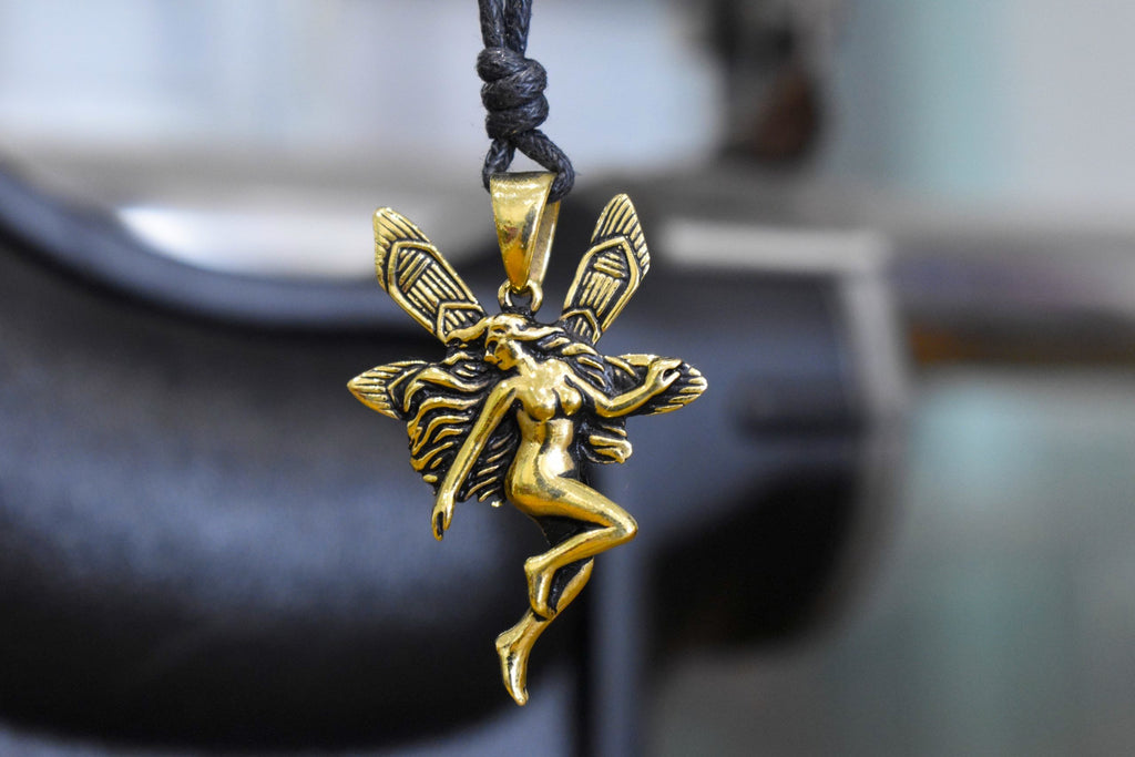 Fairy Angel 92.5 Sterling Silver Fairy Necklace For Women Jewelry Gifts