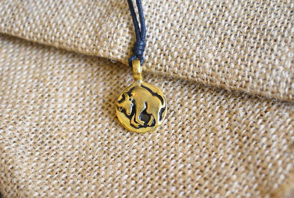 Astrology Silver Pewter Gold Brass Charm Necklace Pendant Horoscope Zodiac