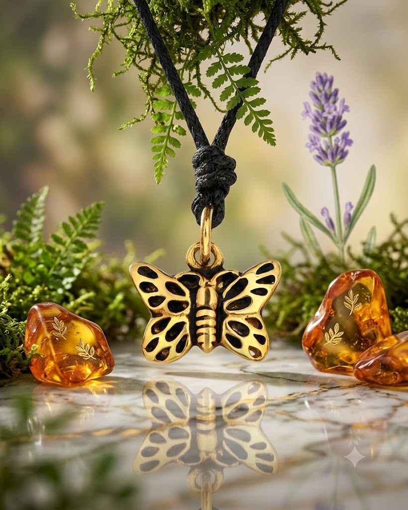 Fancy Butterfly Insect Sterling-silver Pewter Brass Necklace Pendant Jewelry