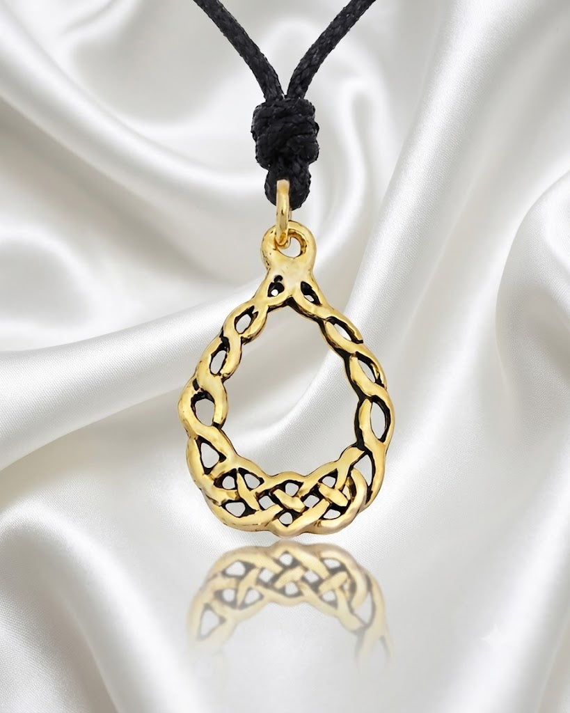 Lovely Maori Handmade 92.5 Sterling Silver Brass Charm Necklace Pendant Jewelry