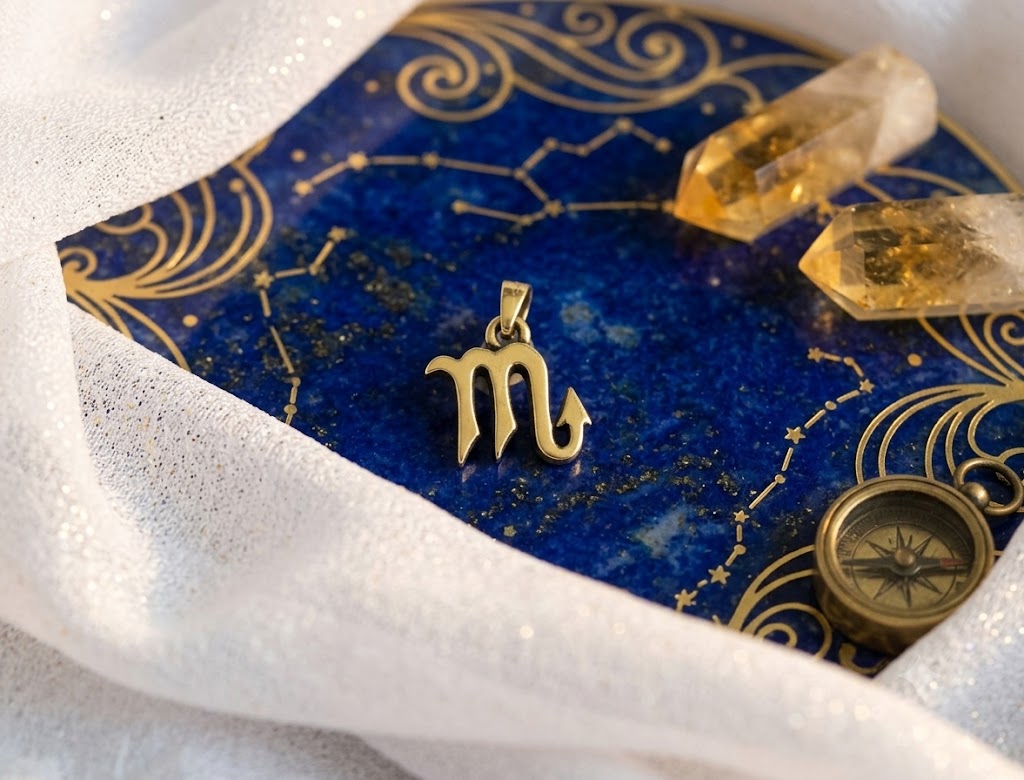 Astrology Necklace 92.5 Sterling Silver Pewter Zodiac Horoscope Symbol Pendant Jewelry