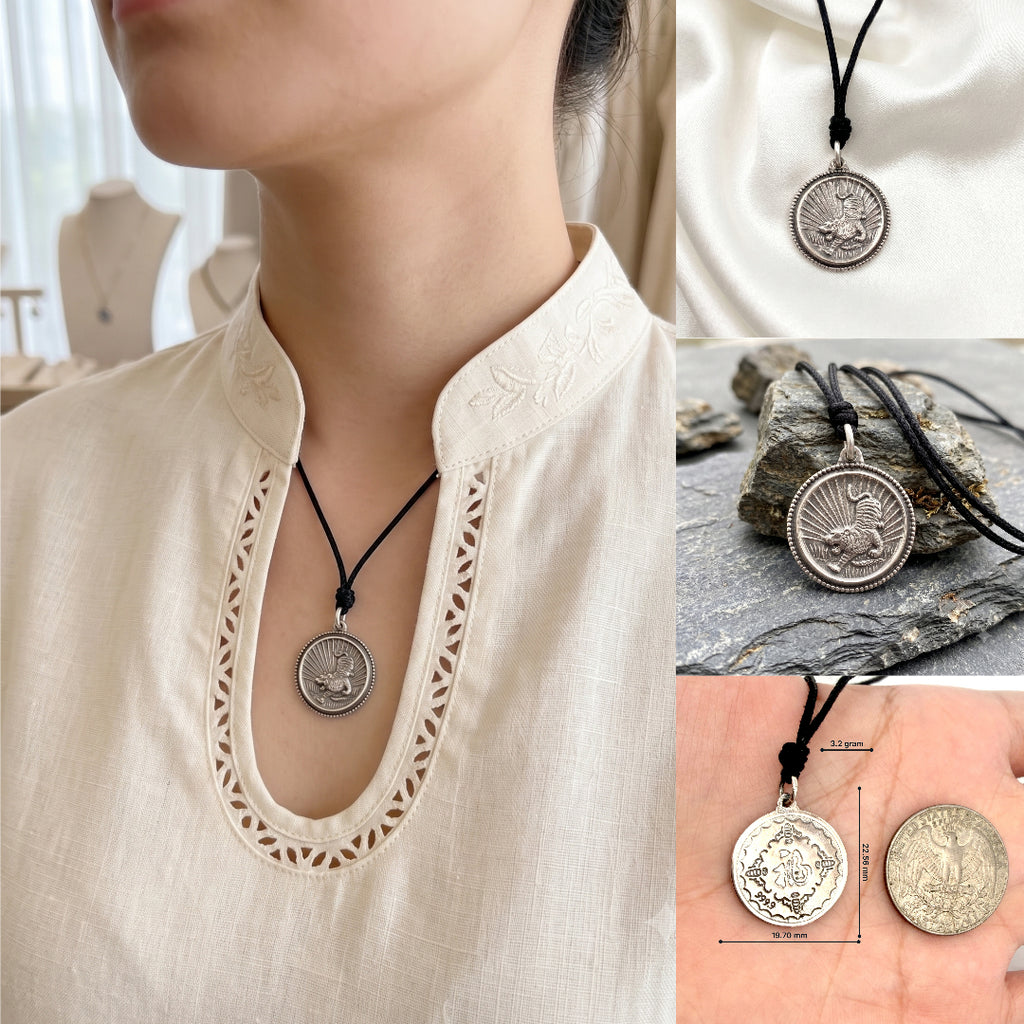Chinese Zodiac Animal Amulets 92.5 Sterling Silver Necklace Pendant Jewelry