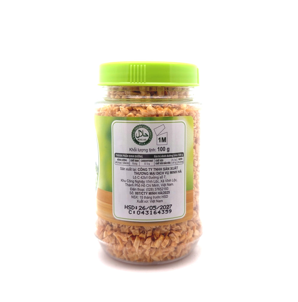 Minh Ha Vietnamese Fried Garlic & Shallots β Eco-Friendly, Handmade, Flavorful Garnish 100g