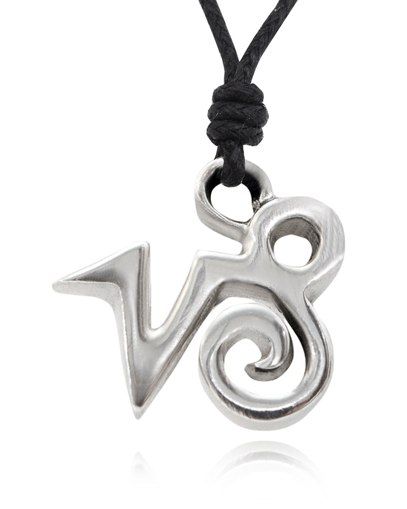 Astrology Necklace 92.5 Sterling Silver Pewter Zodiac Horoscope Symbol Pendant Jewelry