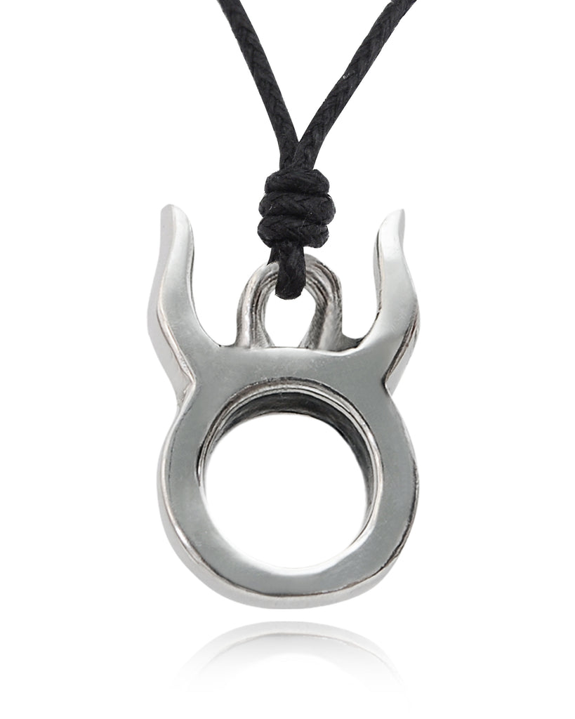 Astrology Necklace 92.5 Sterling Silver Pewter Zodiac Horoscope Symbol Pendant Jewelry