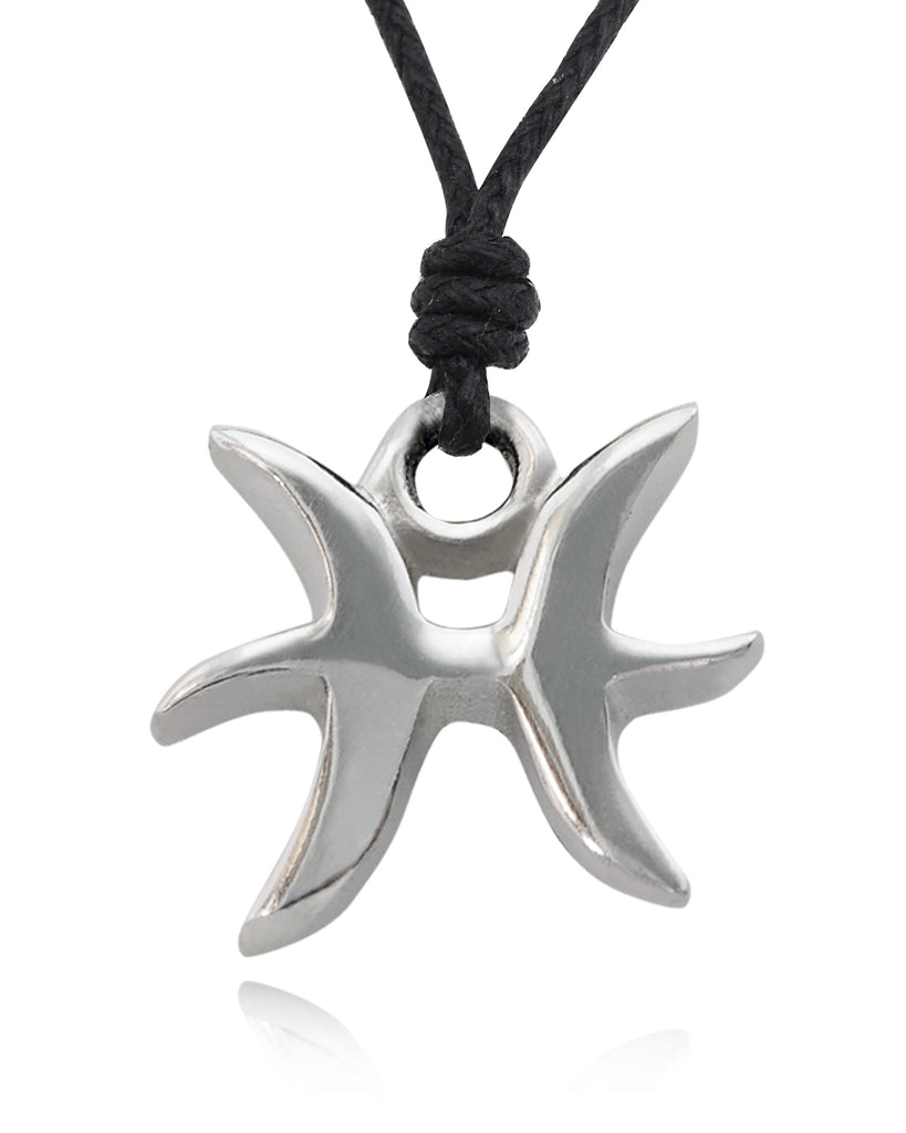 Astrology Necklace 92.5 Sterling Silver Pewter Zodiac Horoscope Symbol Pendant Jewelry