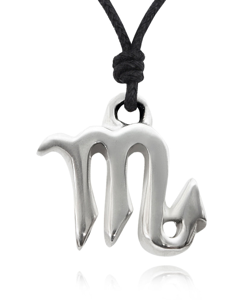 Astrology Necklace 92.5 Sterling Silver Pewter Zodiac Horoscope Symbol Pendant Jewelry