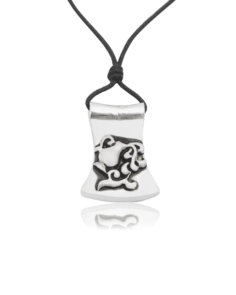 Astrology Silver Pewter Necklace Pendant Jewelry