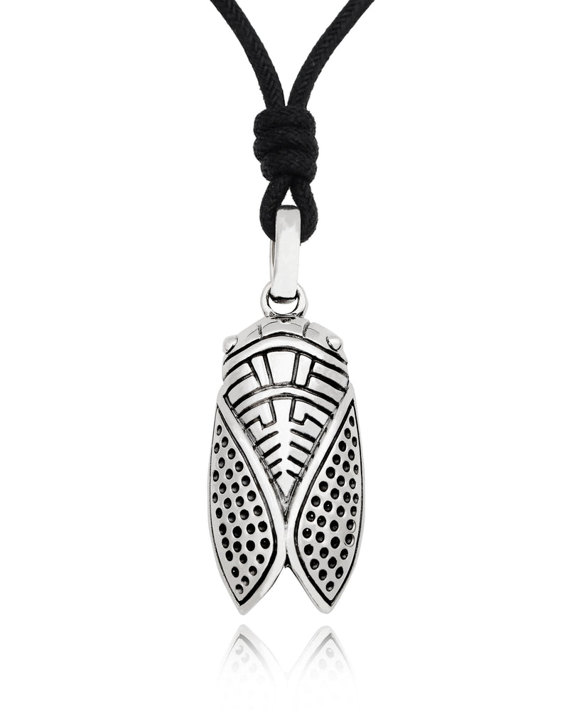 Cicada 92.5 Sterling-silver Silver Pewter Gold Brass Charm Necklace Pendant Jewelry