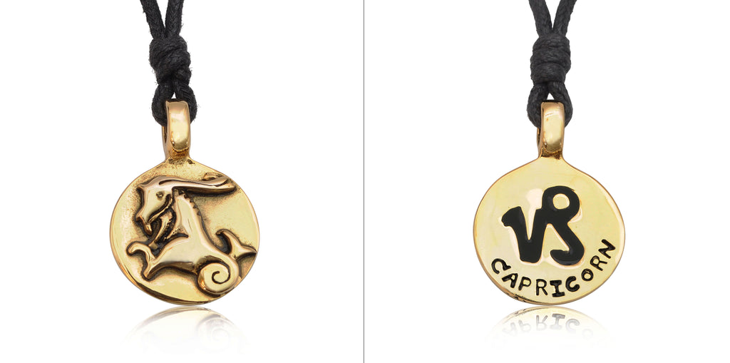 Astrology Silver Pewter Gold Brass Charm Necklace Pendant Horoscope Zodiac
