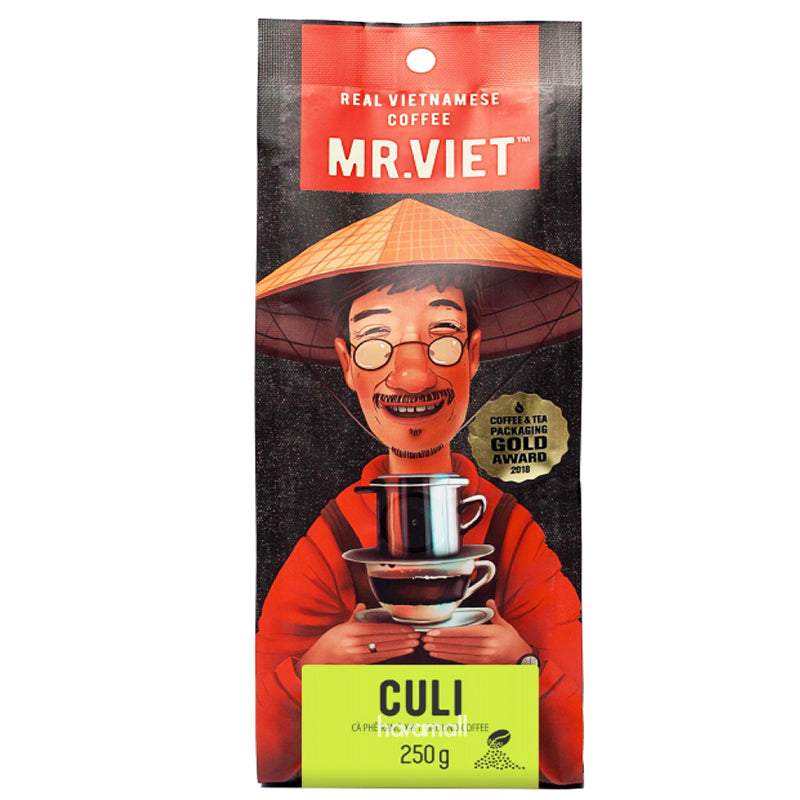 Mr. Viet Vietnamese Ground Coffee Vietnam Bag All Flavors 250g VietsWay USA Seller