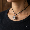 Live Love Laugh Affirmation Box 92.5 Sterling Silver Necklace Pendant Jewelry .
