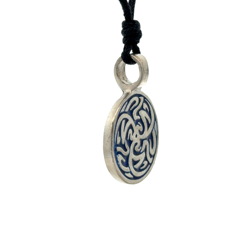 Tribal Celtic Silver Pewter Charm Necklace Pendant Jewelry