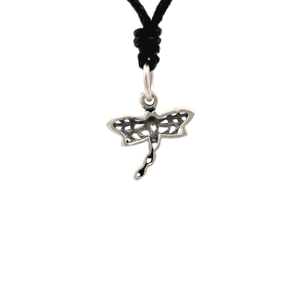 New Lovely Dragonfly Sterling Silver Brass Pewter Charm Necklace Pendant Jewelry