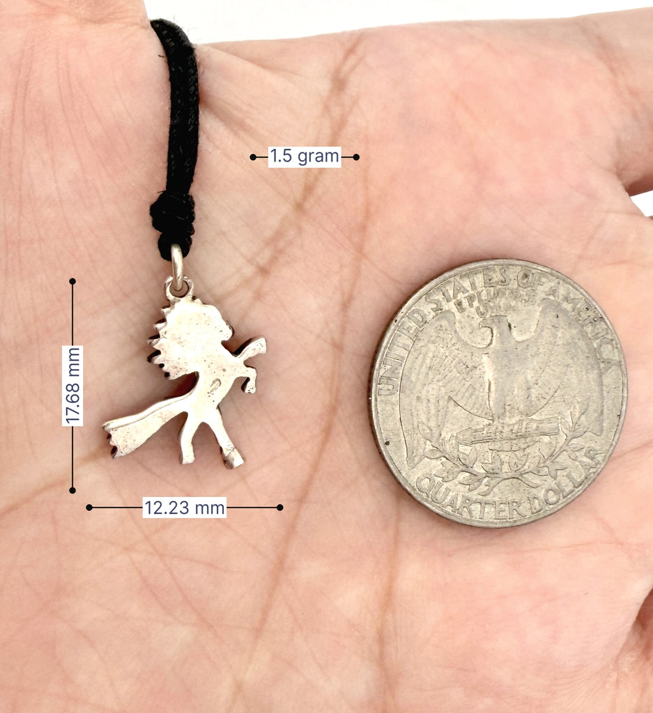 Horse Wild Stallion 92.5 Sterling Silver Pewter Charm Necklace Pendant Jewelry