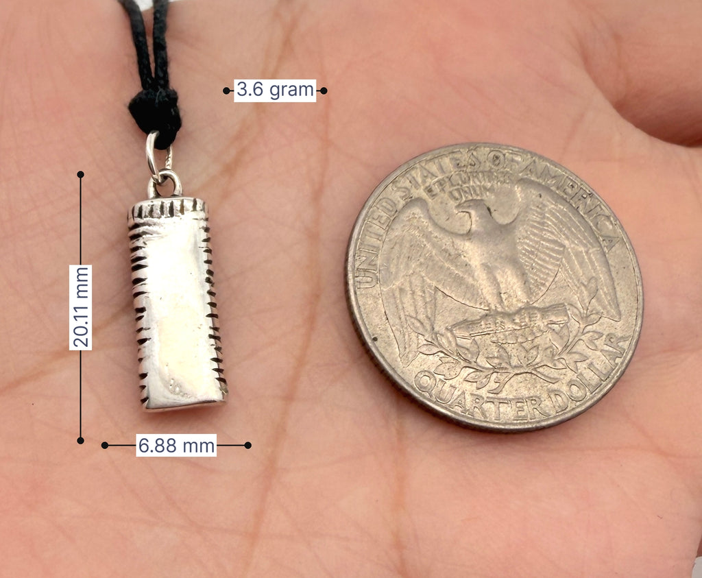 Hawaiian God 92.5 Sterling Silver Gold Brass Necklace Pendant Jewelry