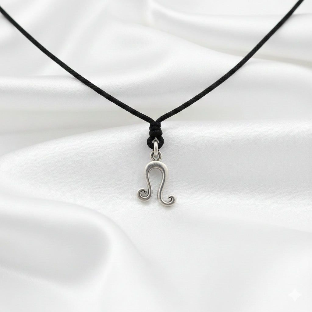 Astrology Necklace 92.5 Sterling Silver Pewter Zodiac Horoscope Symbol Pendant Jewelry