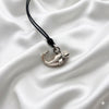 Whale 92.5 Sterling Silver Charm Necklace Pendant Jewelry.