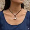 Whale 92.5 Sterling Silver Charm Necklace Pendant Jewelry.