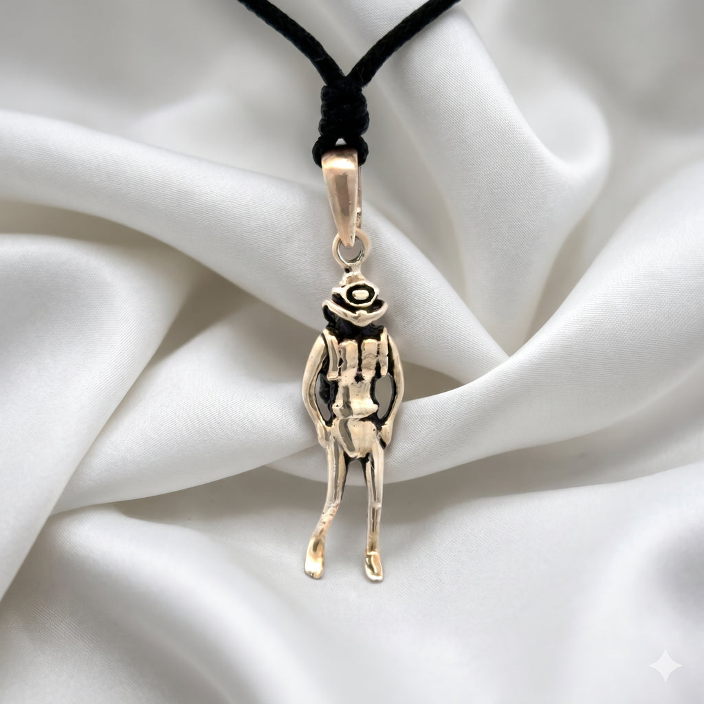 Scuba Diver 92.5 Sterling Silver Gold Brass Charm Necklace Pendant Jewelry