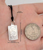 Rectangle Chinese Zodiac Sterling Silver Pewter Brass Necklace Pendant Jewelry