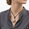 92.5 Sterling Silver Designer Textured Rooster Movement Pendant Jewelry