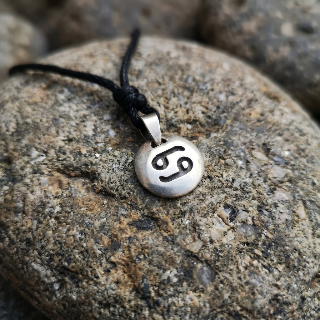 Astrology Gold 92.5 Sterling Silver Brass Charm Necklace Pendant Horoscope Zodiac