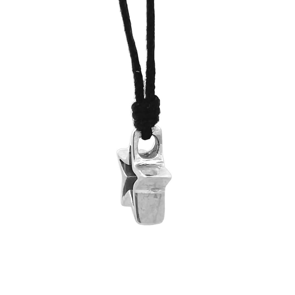 Lovely Star Charm Pendant 92.5 Sterling Silver Pendant Necklace Jewelry