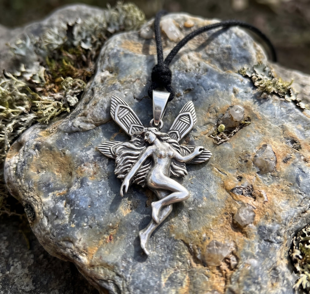Fairy Angel 92.5 Sterling Silver Fairy Necklace For Women Jewelry Gifts