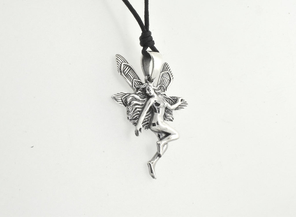 Fairy Angel 92.5 Sterling Silver Fairy Necklace For Women Jewelry Gifts
