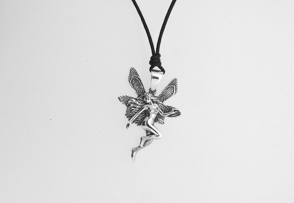 Fairy Angel 92.5 Sterling Silver Fairy Necklace For Women Jewelry Gifts