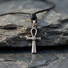 Egyptian Ankh 92.5 Sterling Silver Charm Necklace Pendant Jewelry